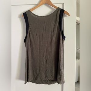 J. Crew Cotton & Silk Sleeveless Shirt